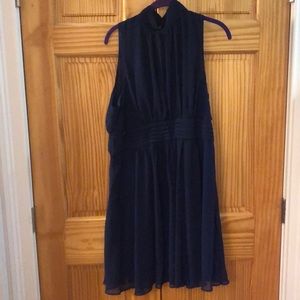 The loveliest little Navy blue A line dress